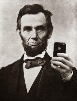 Abraham Lincoln Selfie